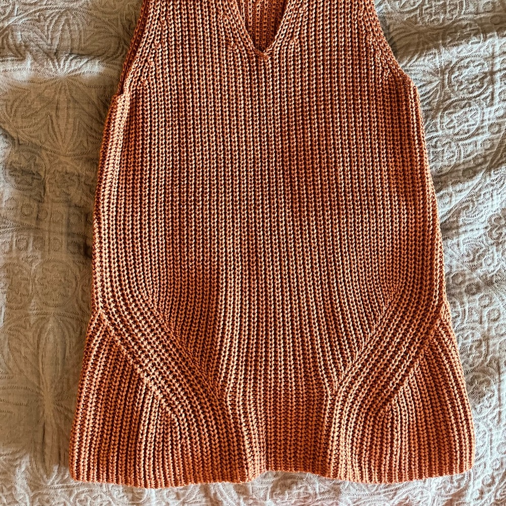 Loft knit vneck tank